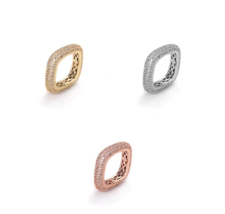 Eckiger Cz Ring Eckiger Cz Ring von SoPreciousbyKarem