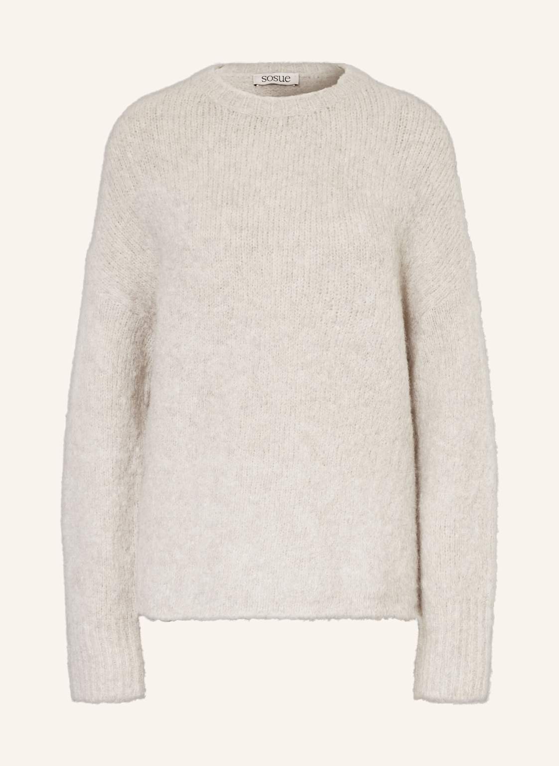 Sosue Pullover Liv Aus Alpaka grau von SoSUE