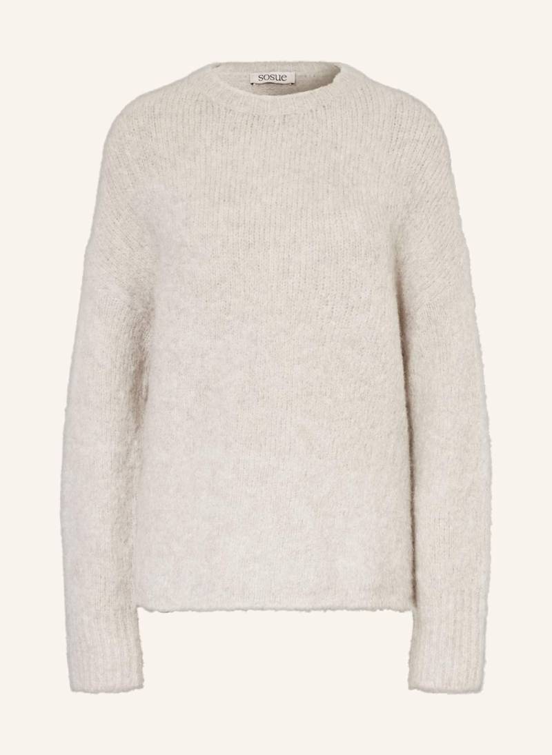Sosue Pullover Liv Aus Alpaka grau von SoSUE