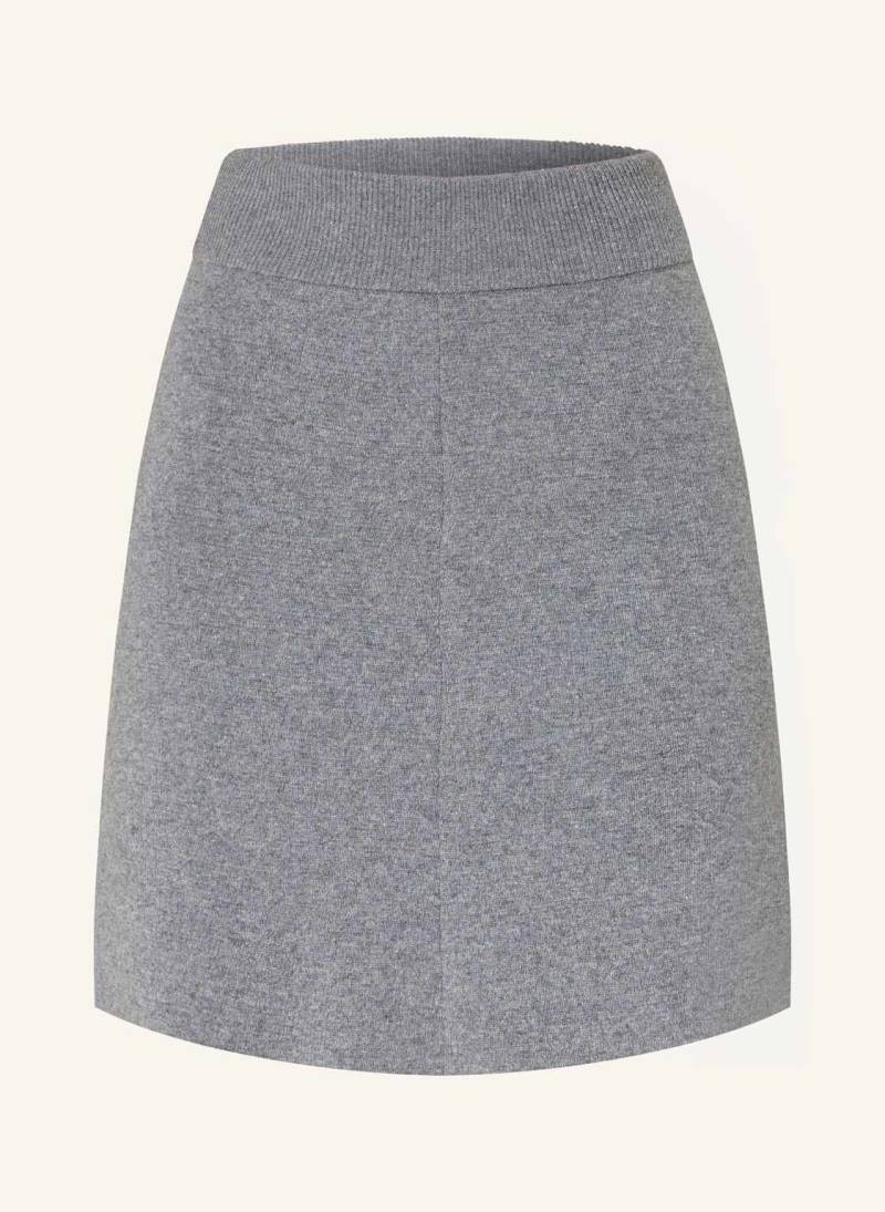 Sosue Strickrock Aus Merinowolle grau von SoSUE