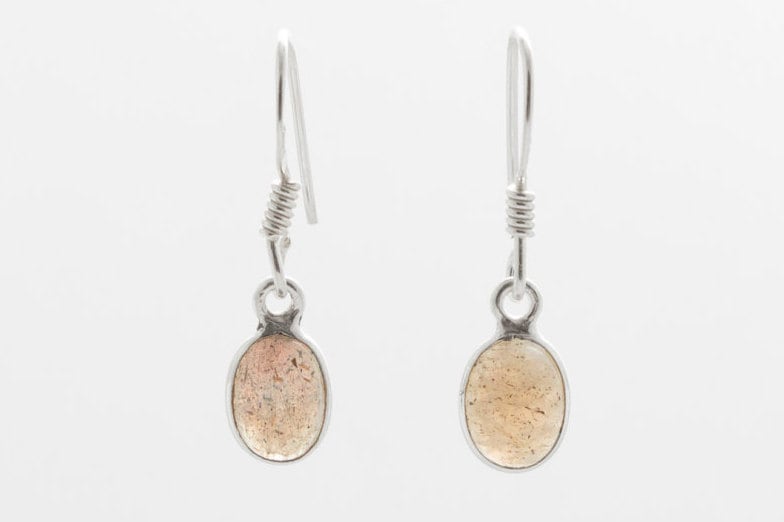 Handgemachte Sterling Silber Labradorit Ohrringe Handgemachte Sterling Silber Labradorit Ohrringe von SoSilverUK