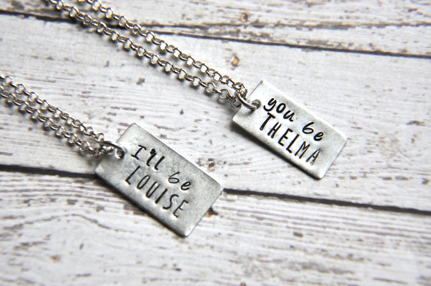 Thelma Und Louise, Halsketten-Set, Beste Freunde Halskette, Freundin Geschenk, Schmuck Thelma Und Louise, Halsketten-Set, Beste Freunde Halskette, Freundin Geschenk, Schmuck von SoSimplyQuaint