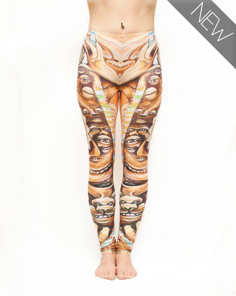Astig Birken - Rhadwood-Leggings | Schwarzlicht Reaktive von SoTightApparel