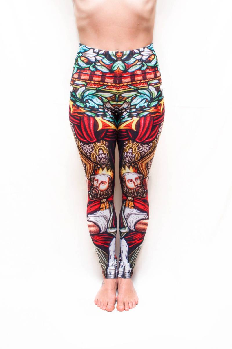 Omg-Leggings | Schwarzlicht Reaktive von SoTightApparel