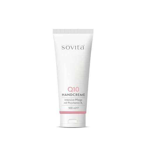 sovita Q10 Handcreme mit Panthenol für gepflegte & geschmeidige Hände | Intensive Pflege bei trockener & beanspruchter Haut | Schnell einziehend & nicht fettend | 100ml von SoVita