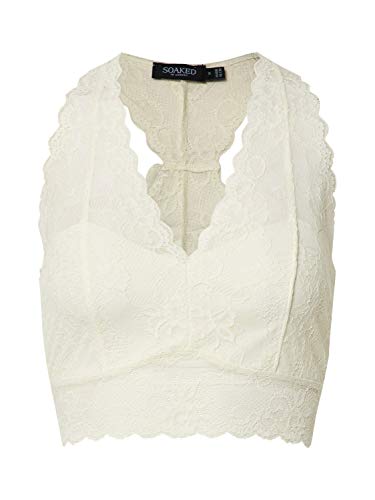 Soaked In Luxury Damen SLDolly Bralette Cami Shirt, Blanc Cassé, M von Soaked in Luxury