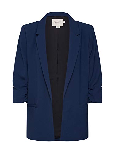 Soaked In Luxury Damen Slshirley Casual Blazer, Marineblau, L von Soaked In Luxury