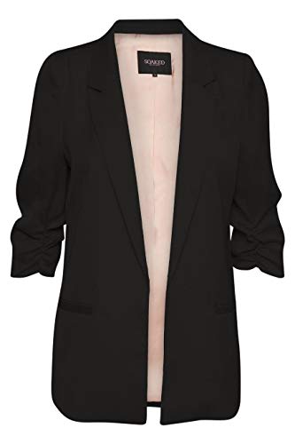 Soaked In Luxury Damen Slshirley Casual Blazer, Schwarz, XS von Soaked In Luxury