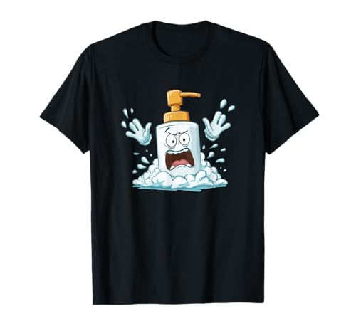 Crazy Seifenspender mit Schaumstoff für lustige Jungen und Mädchen T-Shirt von Soap Dispenser Outfit