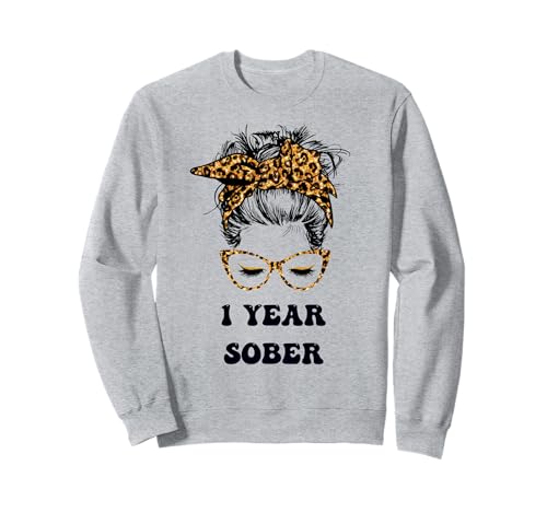 1 Jahr Nüchternheit Soberversary Women Sweatshirt von Sober Anniversary