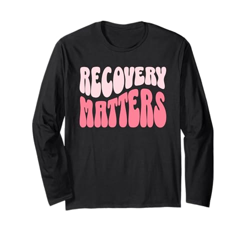 Women Sober Sobriety Recovery Langarmshirt von Sober Wear