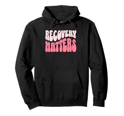 Women Sober Sobriety Recovery Pullover Hoodie von Sober Wear
