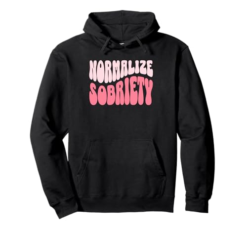 Women Sober Sobriety Recovery Pullover Hoodie von Sober Wear