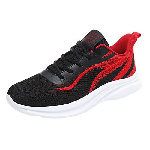 Laufschuhe Herren Mesh, Joggingschuhe Sportlich, Freizeitschuhe Atmungsaktive Sportschuhe Rutschfeste Gym Schuhe Outdoor Running Shoes Men Bequeme Hallen- & Fitnessschuhe für Gehen von Sobzia