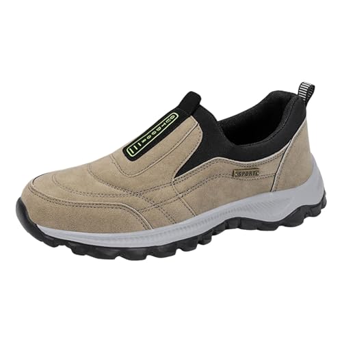 Treckingschuhe-Damen,Wanderschuhe Damen Wasserdicht rutschfeste Outdoor Schuhe Halbschuhe Breite Füße Bergschuhe Trekkingschuhe Leichte Turnschuhe Laufschuhe (Khaki,40) von Sobzia