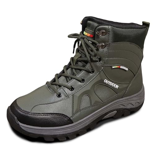 Wasserfeste Sneaker Damen,Wanderschuhe Damen Wasserdicht rutschfeste Outdoor Schuhe Trekkingschuhe Leichte Bergschuhe Halbschuhe Breite Füße Turnschuhe Laufschuhe (Grau,38) von Sobzia
