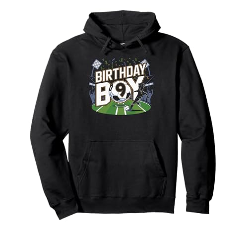9th Birthday Boy Soccer Design with Number Nine Soccer Ball Pullover Hoodie 9th Birthday Boy Soccer Design with Number Nine Soccer Ball Pullover Hoodie von Soccer Birthday Designs for 9 Year Old Boys