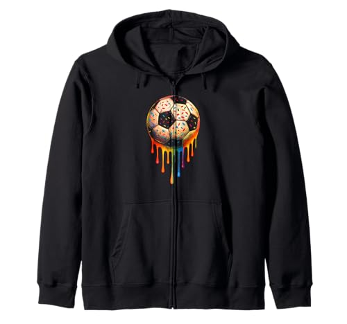 Soccer Drip Fußballspieler Cooler Fußballball Drip für Teenager für Jungen Kapuzenjacke Soccer Drip Fußballspieler Cooler Fußballball Drip für Teenager für Jungen Kapuzenjacke von Soccer Fanatic Co.