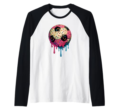 Soccer Drip Fußballspieler Cooler Fußballball Drip für Teenager für Jungen Raglan Soccer Drip Fußballspieler Cooler Fußballball Drip für Teenager für Jungen Raglan von Soccer Fanatic Co.