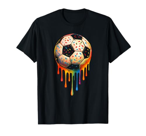 Soccer Drip Fußballspieler Cooler Fußballball Drip für Teenager für Jungen T-Shirt Soccer Drip Fußballspieler Cooler Fußballball Drip für Teenager für Jungen T-Shirt von Soccer Fanatic Co.