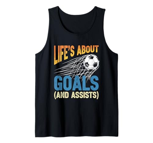 Coole Fußballkunst für Männer und Frauen, Fußballliebhaber, Fußballspieler Tank Top von Soccer Gifts Soccer Player Accessories & Stuff