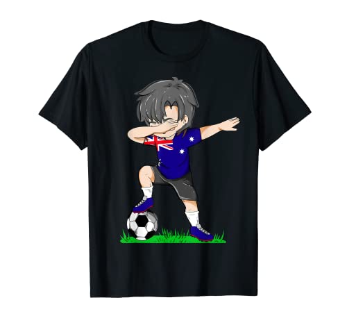 Fußball Australien Trikot Australien Flagge Fußball Jungen Herren T-Shirt Fußball Australien Trikot Australien Flagge Fußball Jungen Herren T-Shirt von Soccer Jersey Team Flag 2022 Football T-Shirts