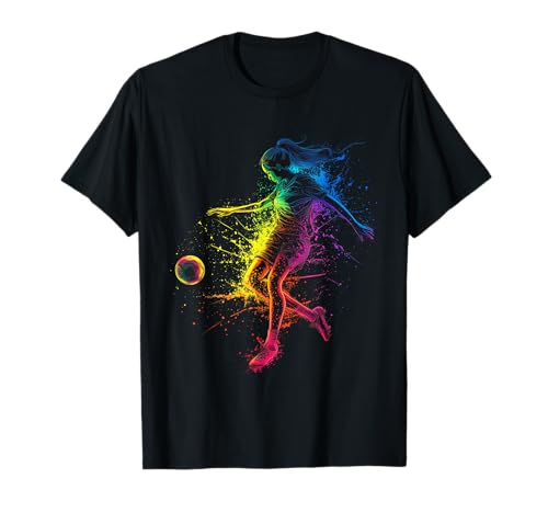 Fußball-Mädchen T-Shirt von Soccer Love