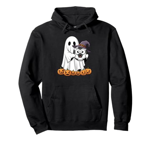 Lustiger Geisterfußball, Kürbis, Halloween, Kinder, Herren und Damen Pullover Hoodie von Soccer Lovers Cute Halloween Outfits for Boy Girl