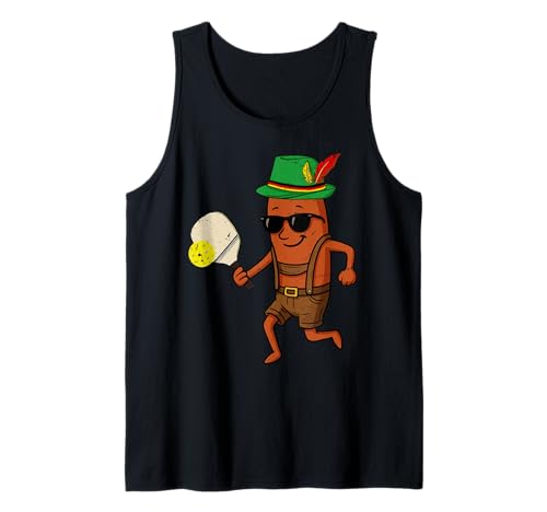 Wurst Wurst Spielen Fußball Oktoberfest Festival Männer Jungen Tank Top von Soccer Lovers Germany Festival Oktoberfest Tee