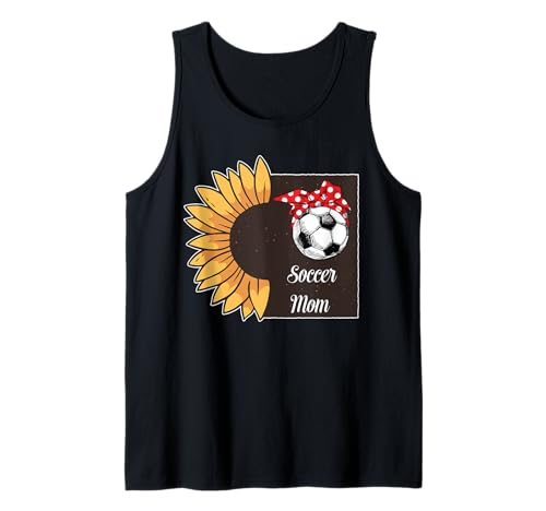 Damen In My Soccer Mom Era Sunflower Moms Soccer Mom Tank Top von Soccer Mom Must Haves Soccer Mom Outfit For Women