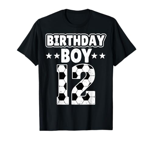 12th Birthday Soccer Player 12 Years Old Birthday Boy T-Shirt 12th Birthday Soccer Player 12 Years Old Birthday Boy T-Shirt von Soccer Player 12th Birthday Gifts Co.