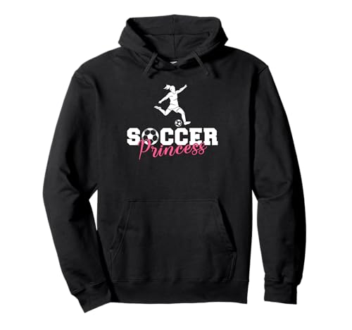 Fußball-Prinzessin für Mädchen Pullover Hoodie Fußball-Prinzessin für Mädchen Pullover Hoodie von Soccer Player Gifts & Accessories
