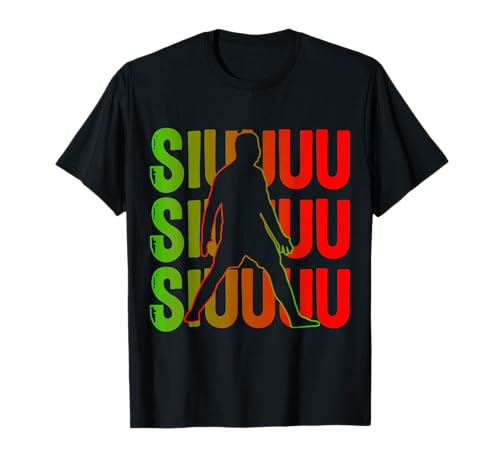 Siuuuu Lustiges Fußball-Geschenk für Fußballliebhaber, Fan, Kinder, Jungen T-Shirt Siuuuu Lustiges Fußball-Geschenk für Fußballliebhaber, Fan, Kinder, Jungen T-Shirt von Soccer Present For Soccer Lovers Fans Kids Boys