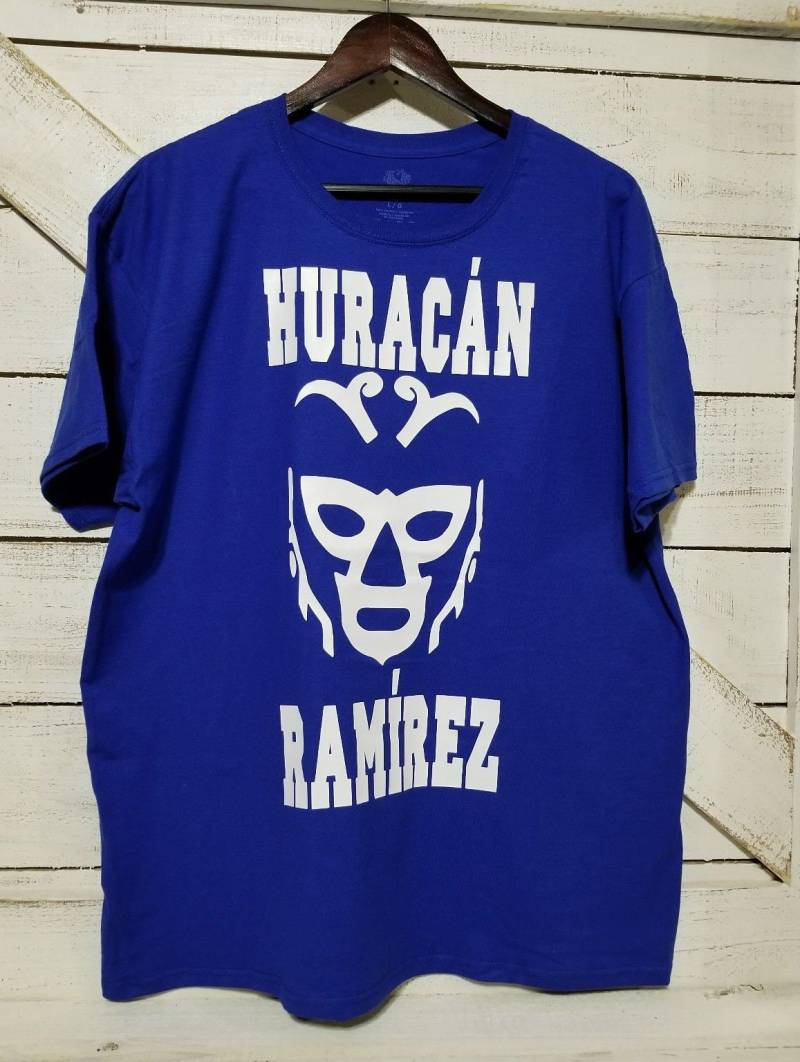 Huracan Ramirez - Lucha Libre Luchador Mexiko 100 % Baumwolle T-Shirt von SoccerCity