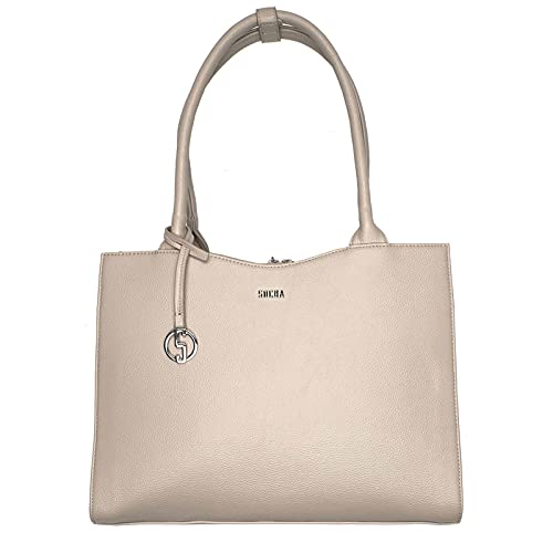 SOCHA Midi Vanilla Business-Handtasche 39 cm 29cm Vanille von Socha