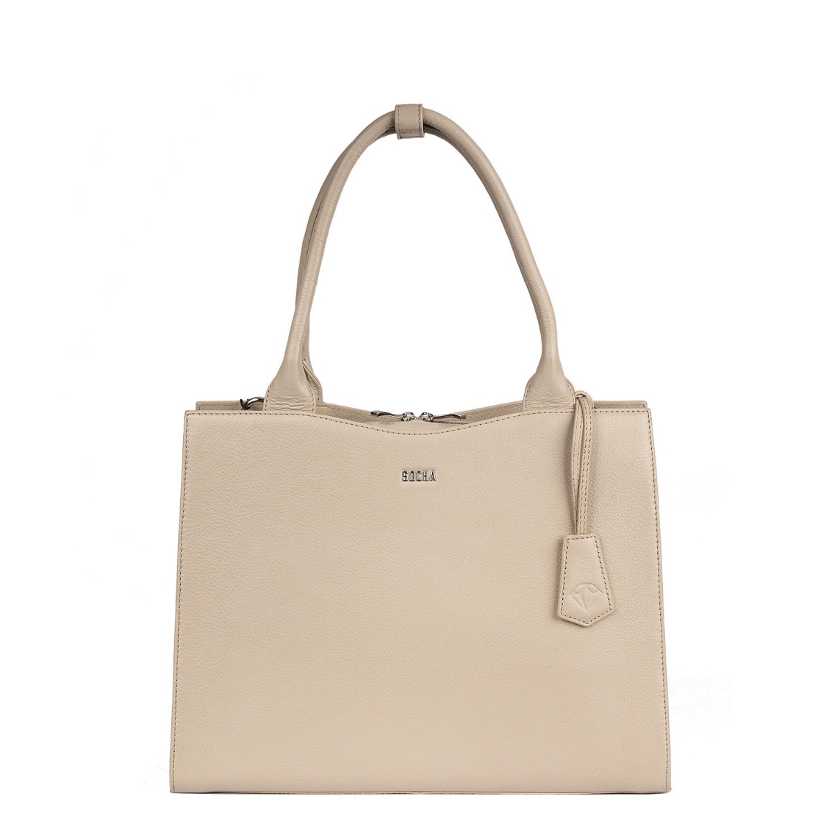 Socha Laptoptasche Damen Diamond Edition 14"-Vanille von Socha