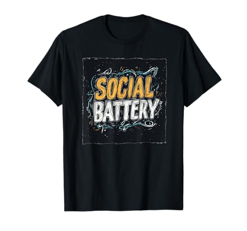 Nice Social Battery Spruch für Erwachsene und Kinder T-Shirt Nice Social Battery Spruch für Erwachsene und Kinder T-Shirt von Social Battery Outfit
