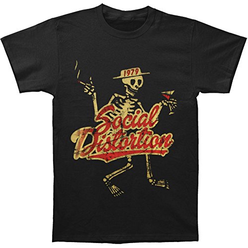 Social Distortion Herren, T-Shirt, Vintage 1979, Schwarz (Black), XXL von Erkic