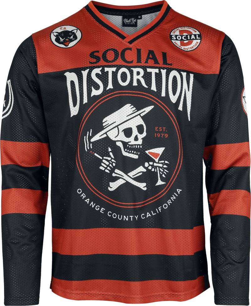 Social Distortion Hockey Jersey Trikot multicolor in XL von Social Distortion