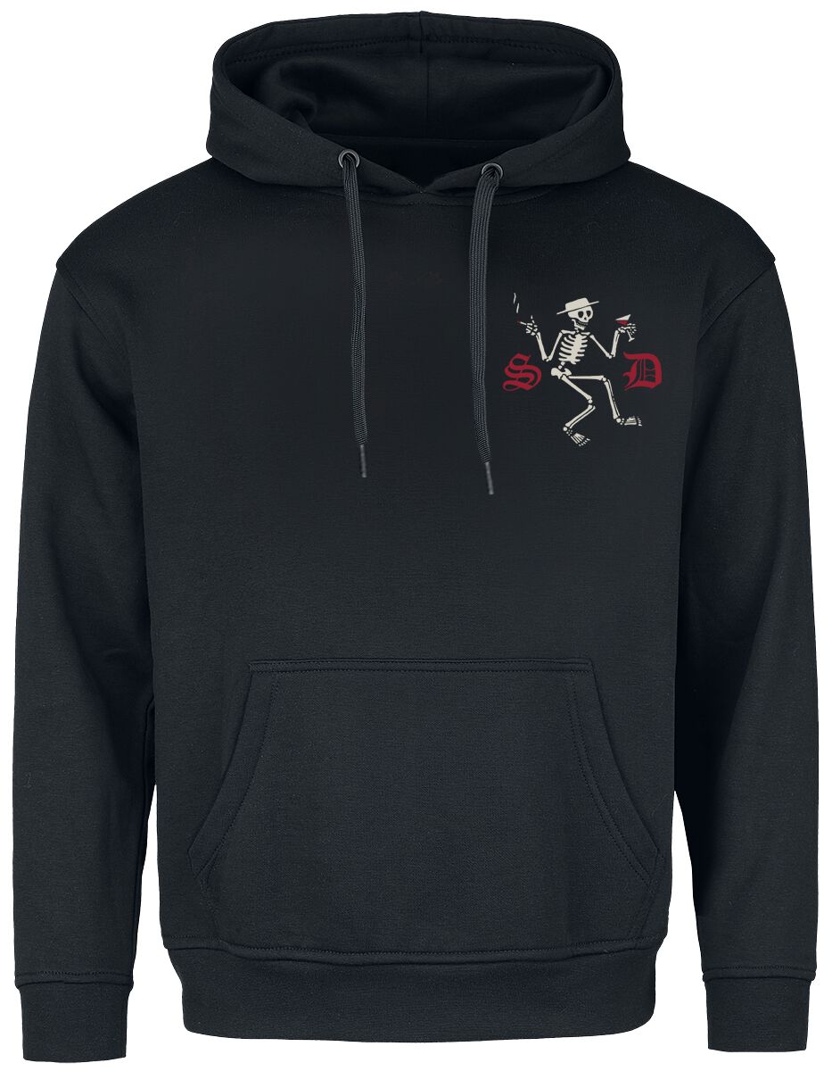 Social Distortion Kapuzenpullover - Skelly Banner - S bis 3XL - für Männer - Größe S - schwarz  - Lizenziertes Merchandise! von Social Distortion