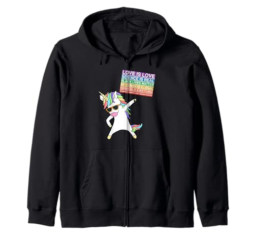 Social Justice Unicorn Protest Damen Gleichheit Egalitär Kapuzenjacke Social Justice Unicorn Protest Damen Gleichheit Egalitär Kapuzenjacke von Social Justice Education Unicorn Apparel