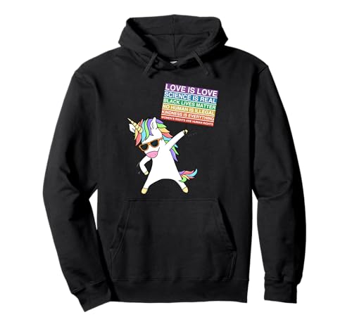 Social Justice Unicorn Protest Damen Gleichheit Egalitär Pullover Hoodie Social Justice Unicorn Protest Damen Gleichheit Egalitär Pullover Hoodie von Social Justice Education Unicorn Apparel