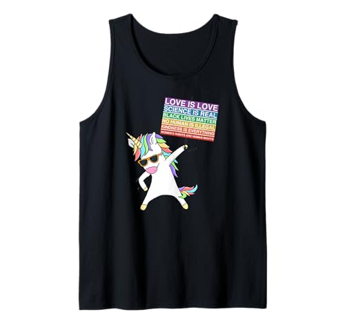 Social Justice Unicorn Protest Damen Gleichheit Egalitär Tank Top Social Justice Unicorn Protest Damen Gleichheit Egalitär Tank Top von Social Justice Education Unicorn Apparel