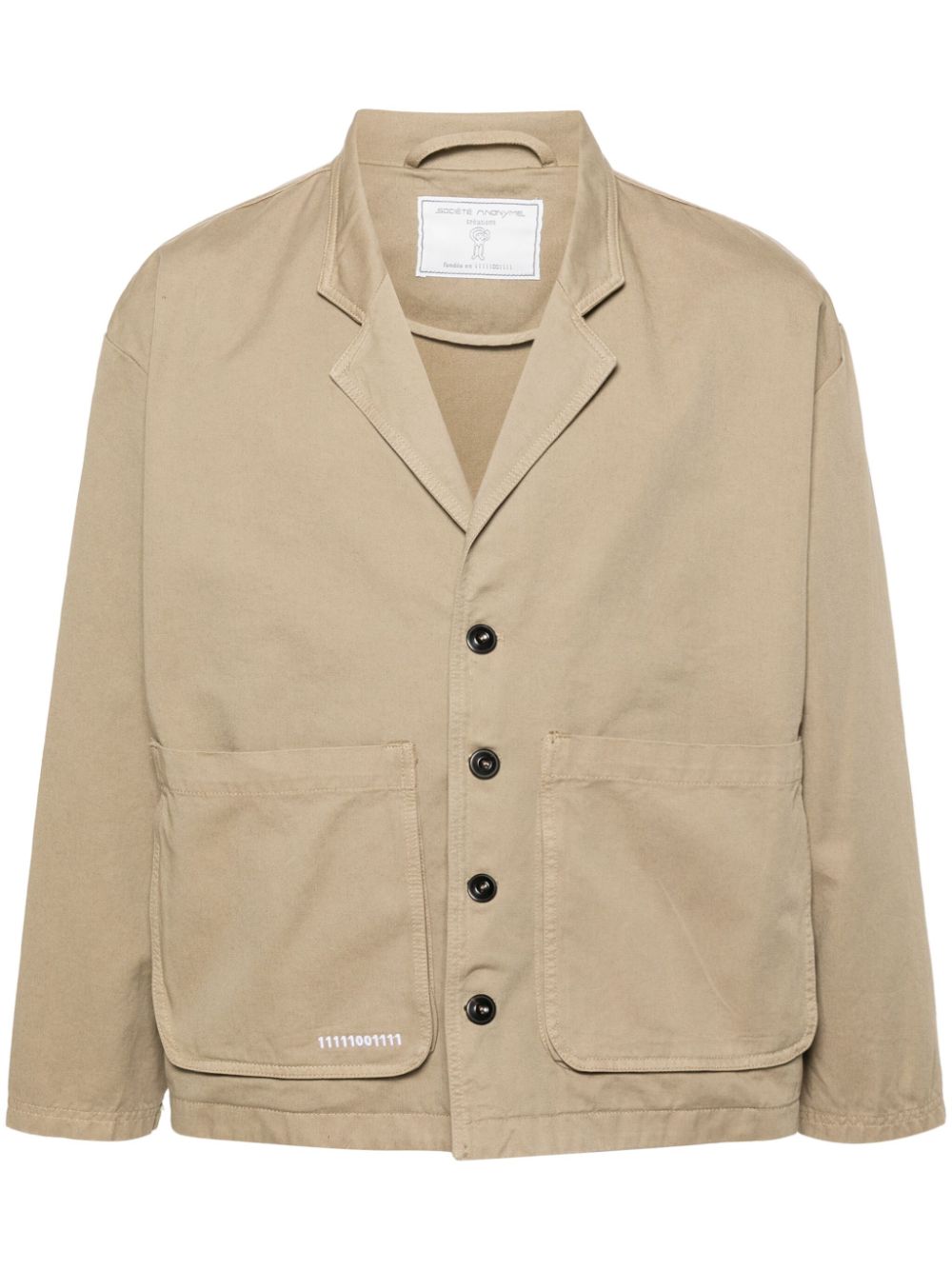 Société Anonyme Einreihiger Kensington Blazer - Nude von Société Anonyme