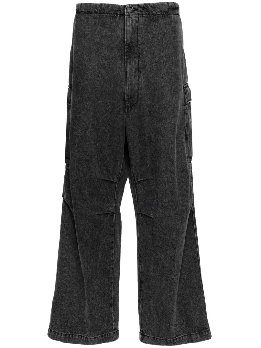 Société Anonyme Halbhohe Indy Wide-Leg-Jeans - Schwarz von Société Anonyme