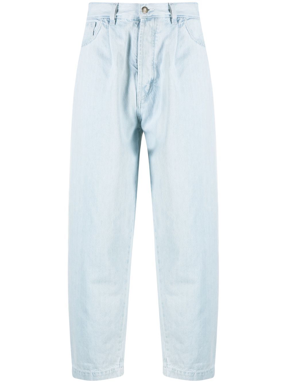 Société Anonyme Halbhohe Straight-Leg-Jeans - Blau von Société Anonyme