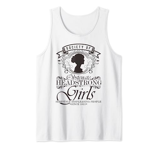 Society Obstinate Headstrong Girls Bücherwurm Novelist Tank Top Society Obstinate Headstrong Girls Bücherwurm Novelist Tank Top von Society of Obstinate Headstrong Girls Jane