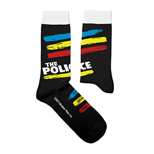 Sock Affairs – Music Socks Modell The Police Synchronicity - Unisex-Socken, Lustige Socken für Männer und Frauen – Lustige Coole Socken von Sock Affairs