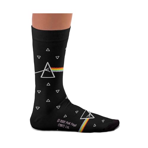 Pink Floyd Socken-Kollektion – Dark Side, Division Bell, Animals – Geschenke für Musikliebhaber, Baumwollsocken, 2 Größen, 36-40 und 41-46 von Sock Affairs