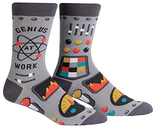 Sock It To Me Herren Crew-Socken - Genie bei der Arbeit (EU 40-47) von Sock It To Me